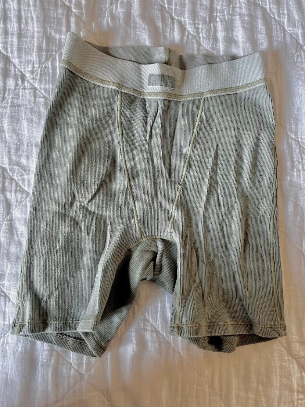 SKIMS Boxer Briefs Sage Green xs